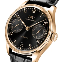 IWC Portugieser Automatic 42 Black Dial Watch, 42.4mm