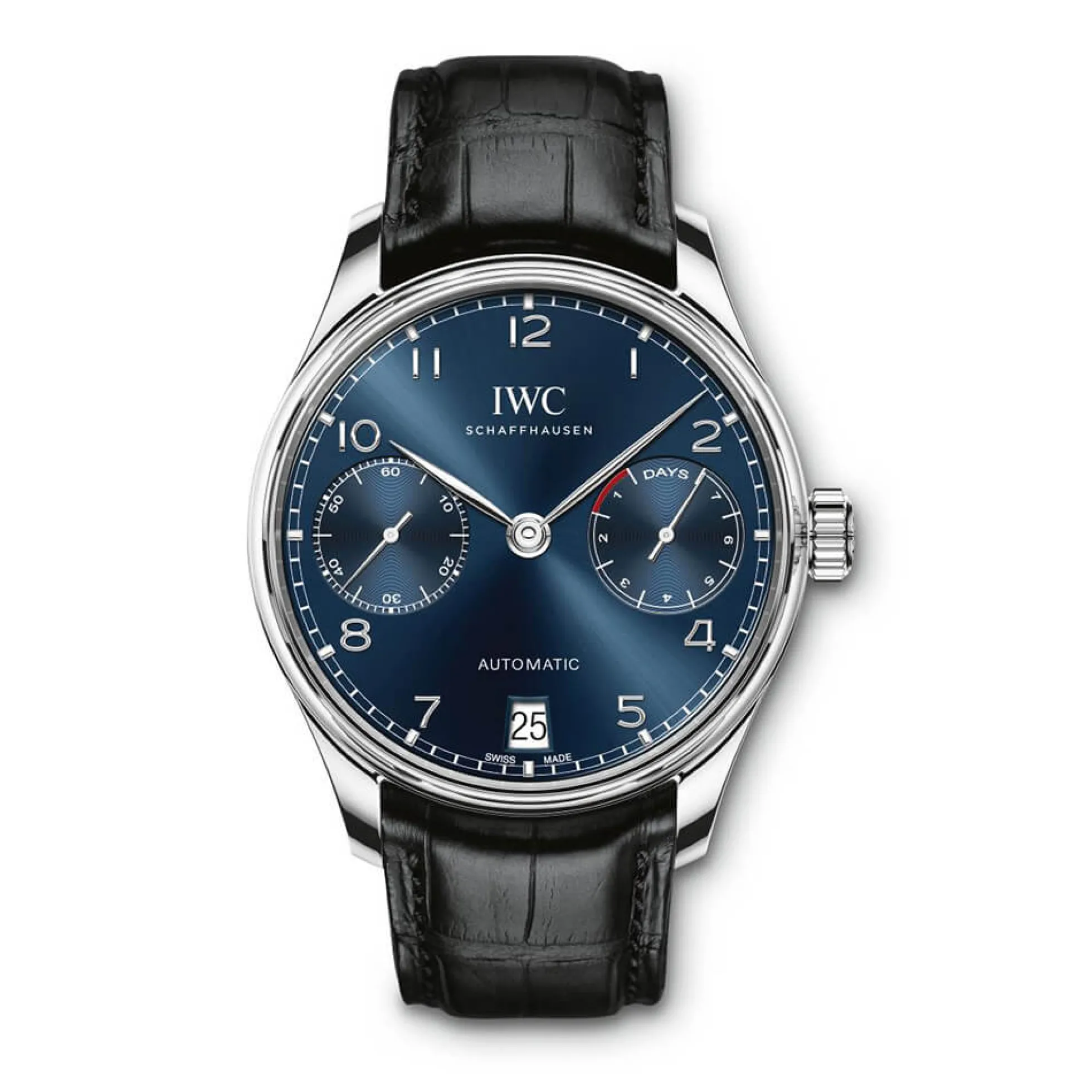 IWC Portugieser Automatic Blue Dial Date Watch, 42.3mm