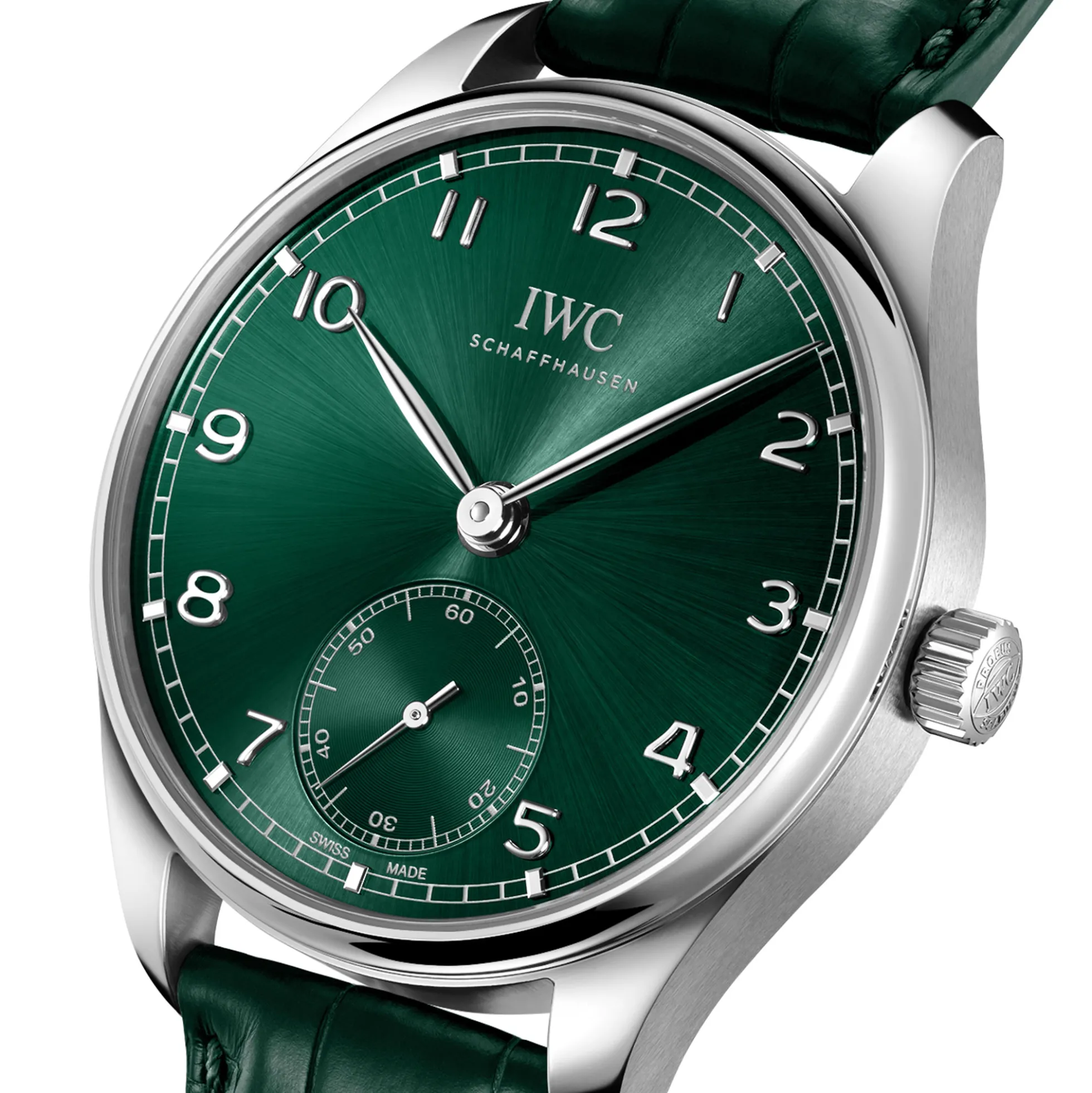 IWC Portugieser Automatic 40 Green Dial Watch, 40mm