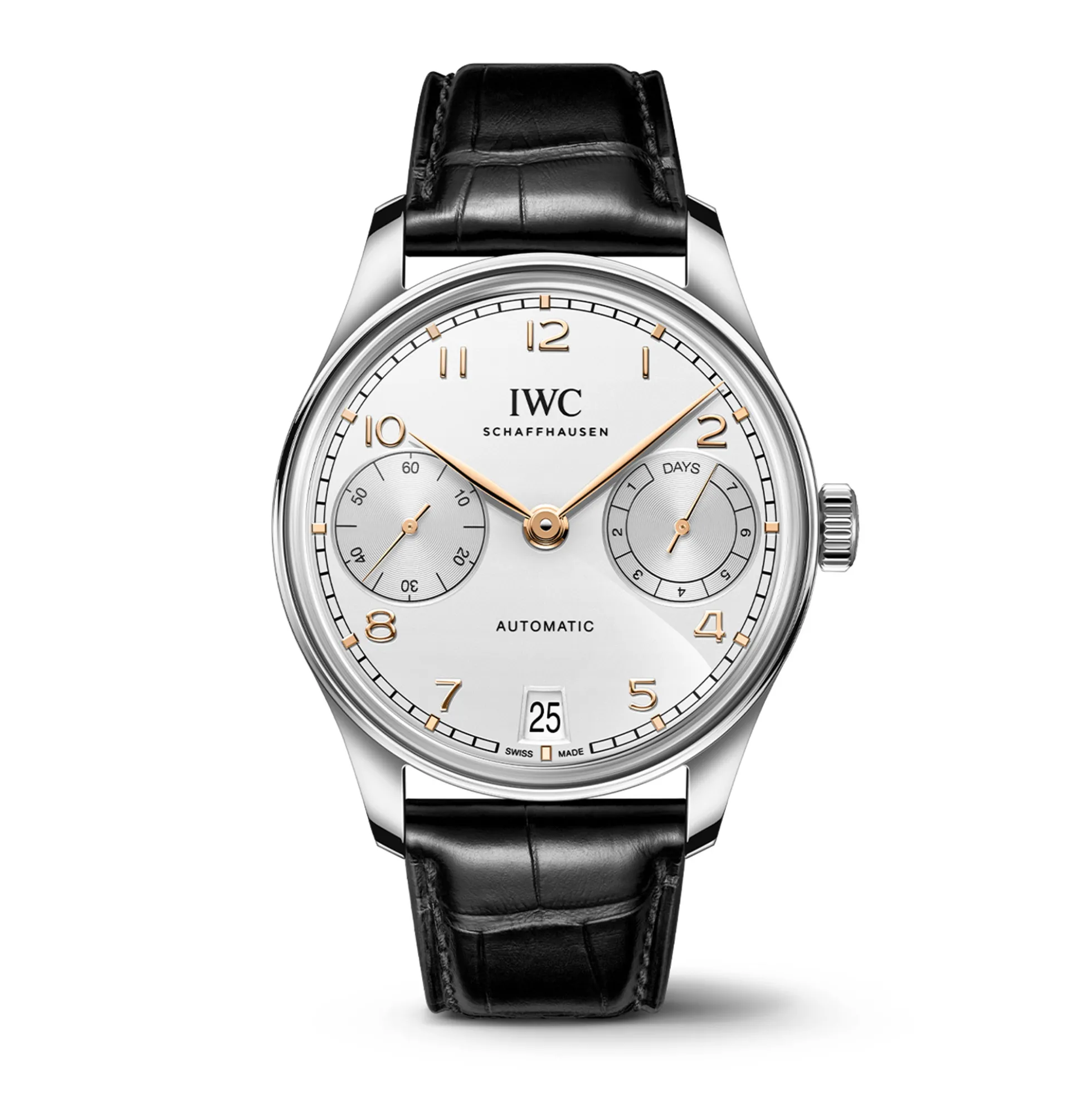 IWC Portugieser Automatic 42 Silver Dial Watch, 42.4mm