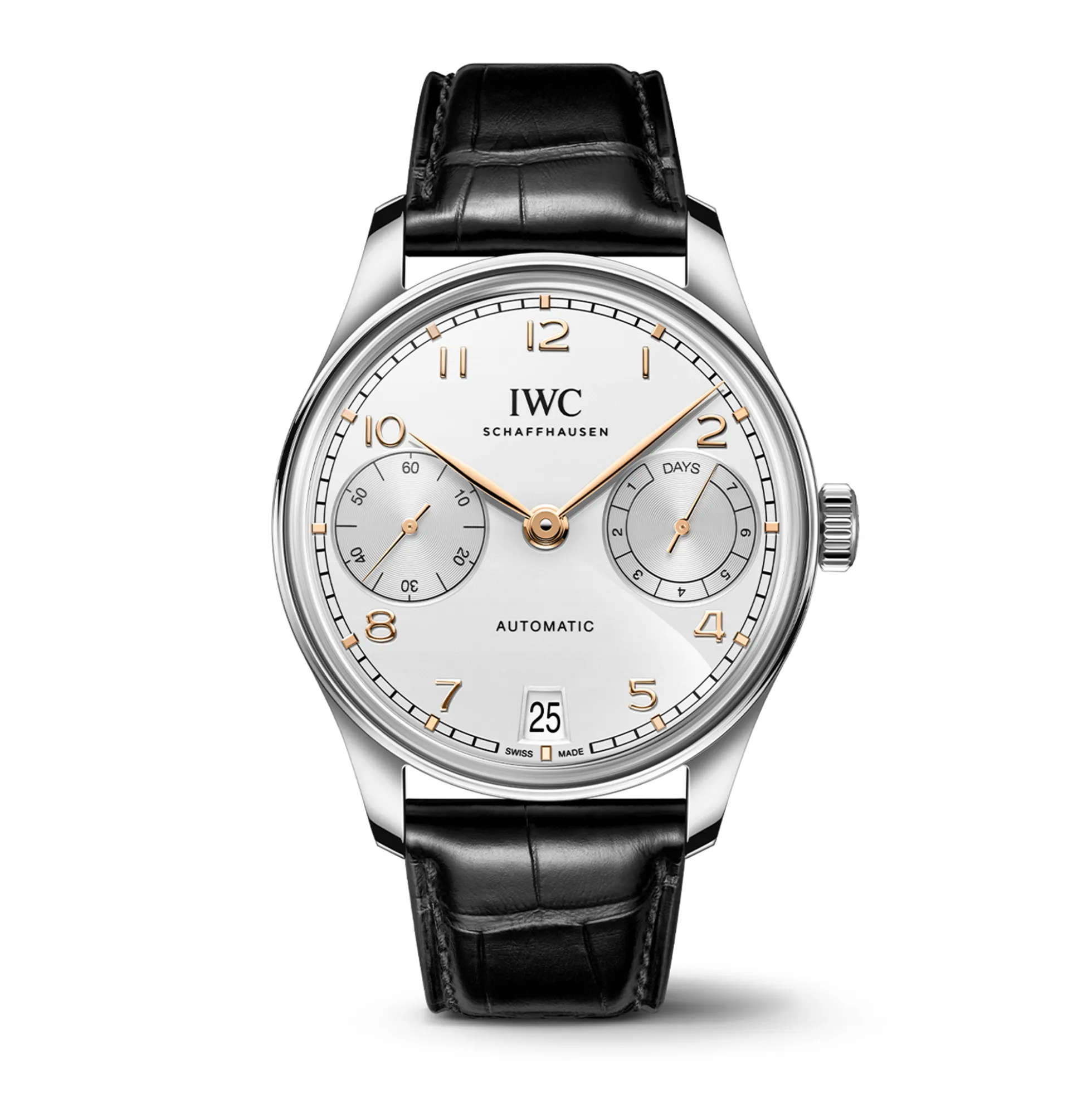 IWC Portugieser Automatic 42 Silver Dial Watch, 42.4mm