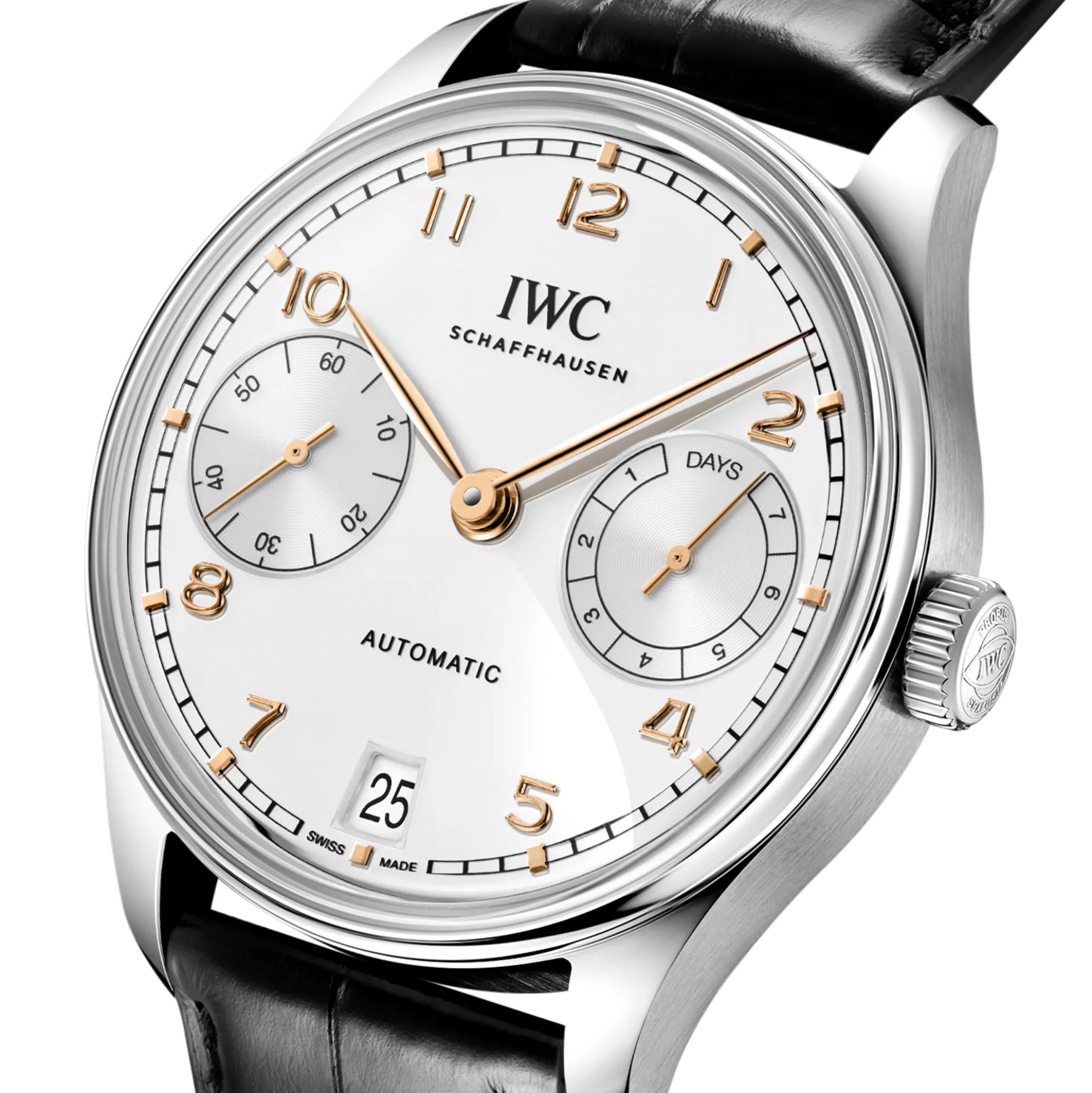 IWC Portugieser Automatic 42 Silver Dial Watch, 42.4mm