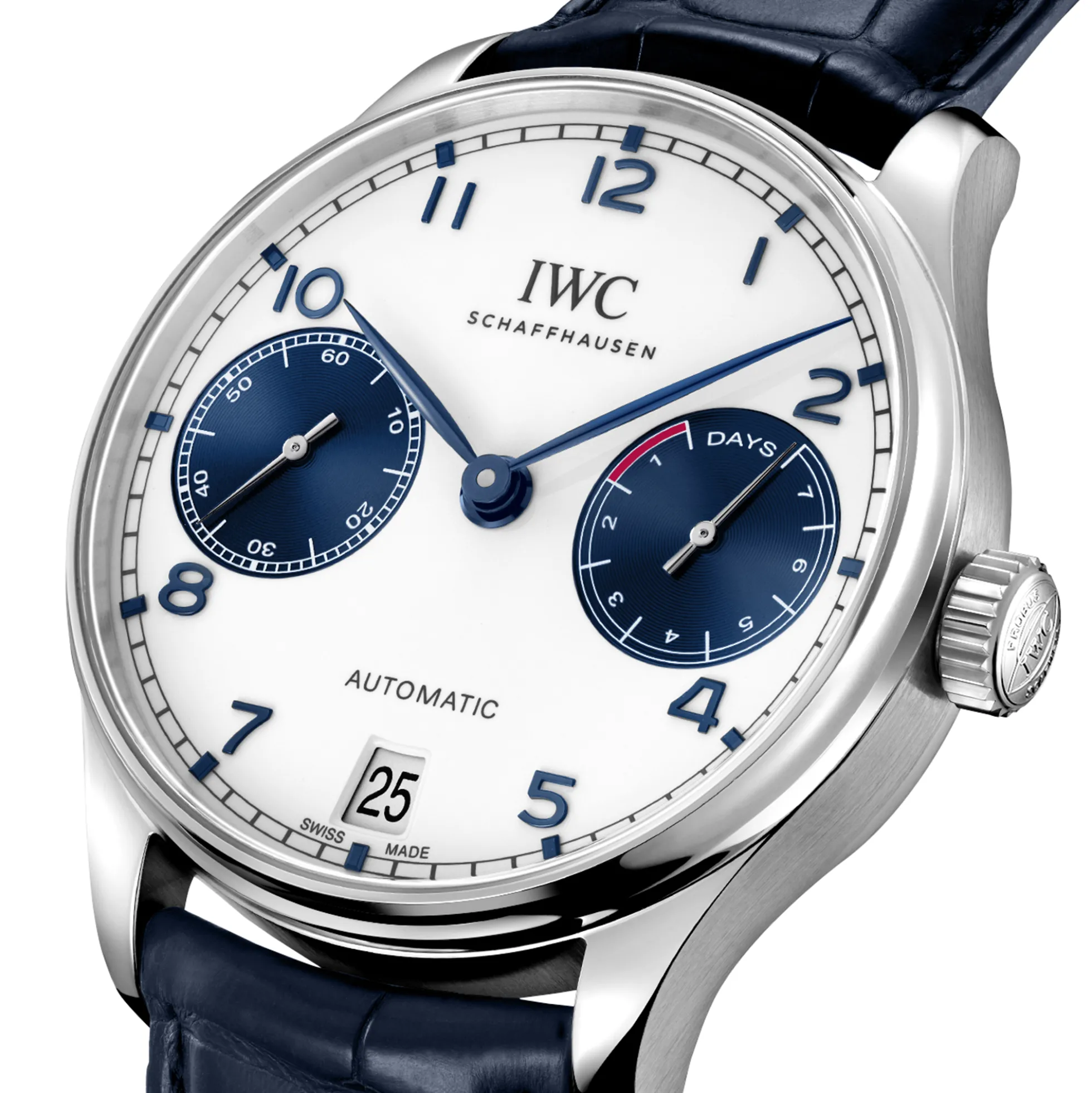 IWC Portugieser Automatic White Dial Watch, 42.3mm