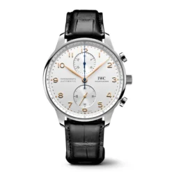 IWC Portugieser Chronograph Silver Dial Watch, 41mm
