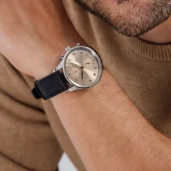 IWC Portugieser Chronograph Beige Dial Watch, 41mm