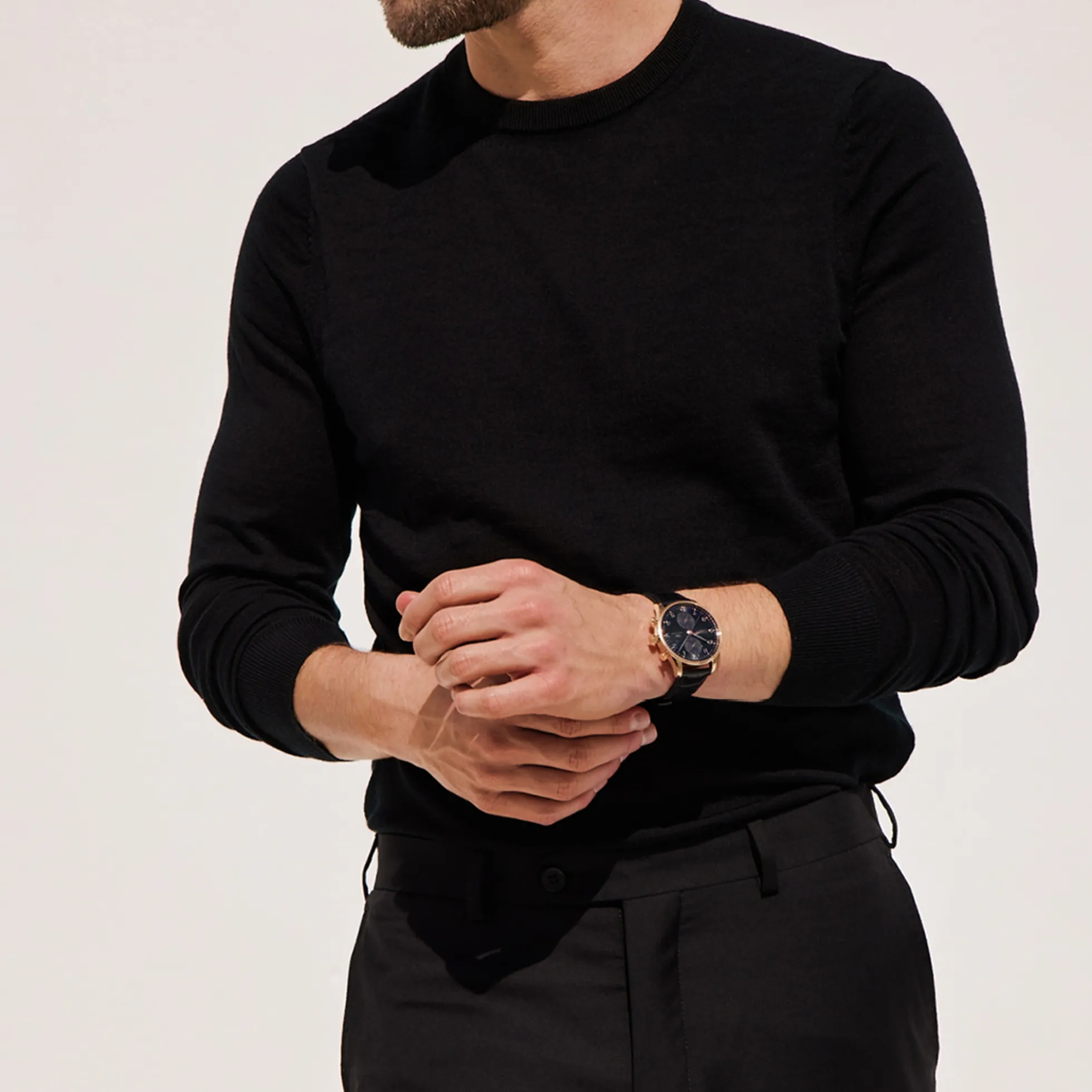 IWC Portugieser Chronograph Black Dial Watch, 41mm