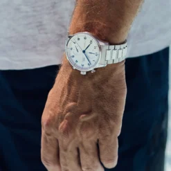 IWC Portugieser Chronograph Silver Dial Watch, 41mm