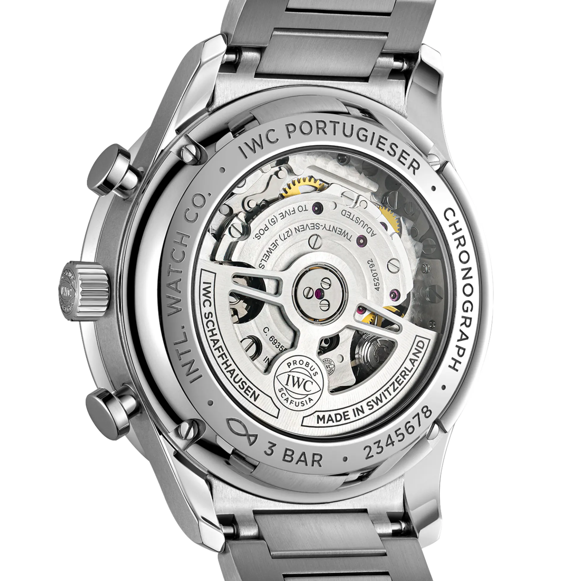 IWC Portugieser Chronograph Silver Dial Watch, 41mm