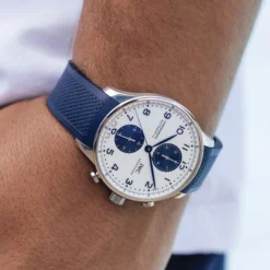 IWC Portugieser Chronograph White Dial Watch, 41mm