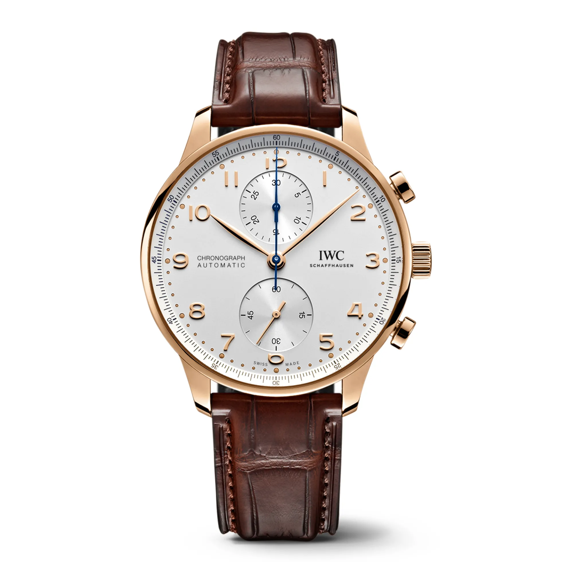 IWC Portugieser Chronograph Silver Dial Watch, 41mm