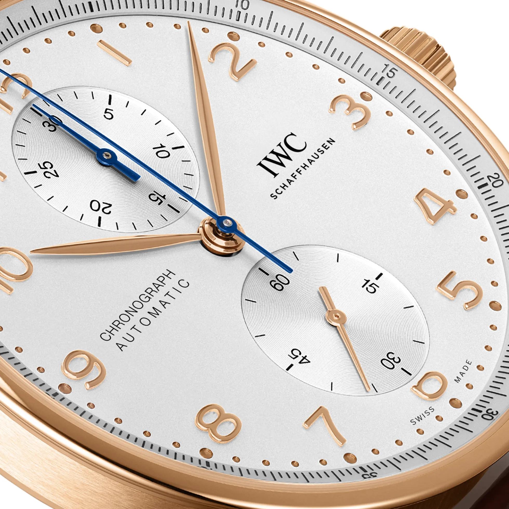 IWC Portugieser Chronograph Silver Dial Watch, 41mm