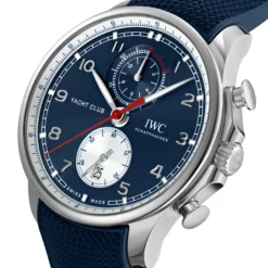 IWC Portugieser Yacht Club Chronograph Edition “Orlebar Brown” Blue Dial Watch, 44.6mm