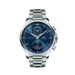 IWC Portugieser Yacht Club Chronograph Blue Dial Watch, 44.6mm