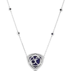 Lapis Lazuli & Black Sapphire Necklace