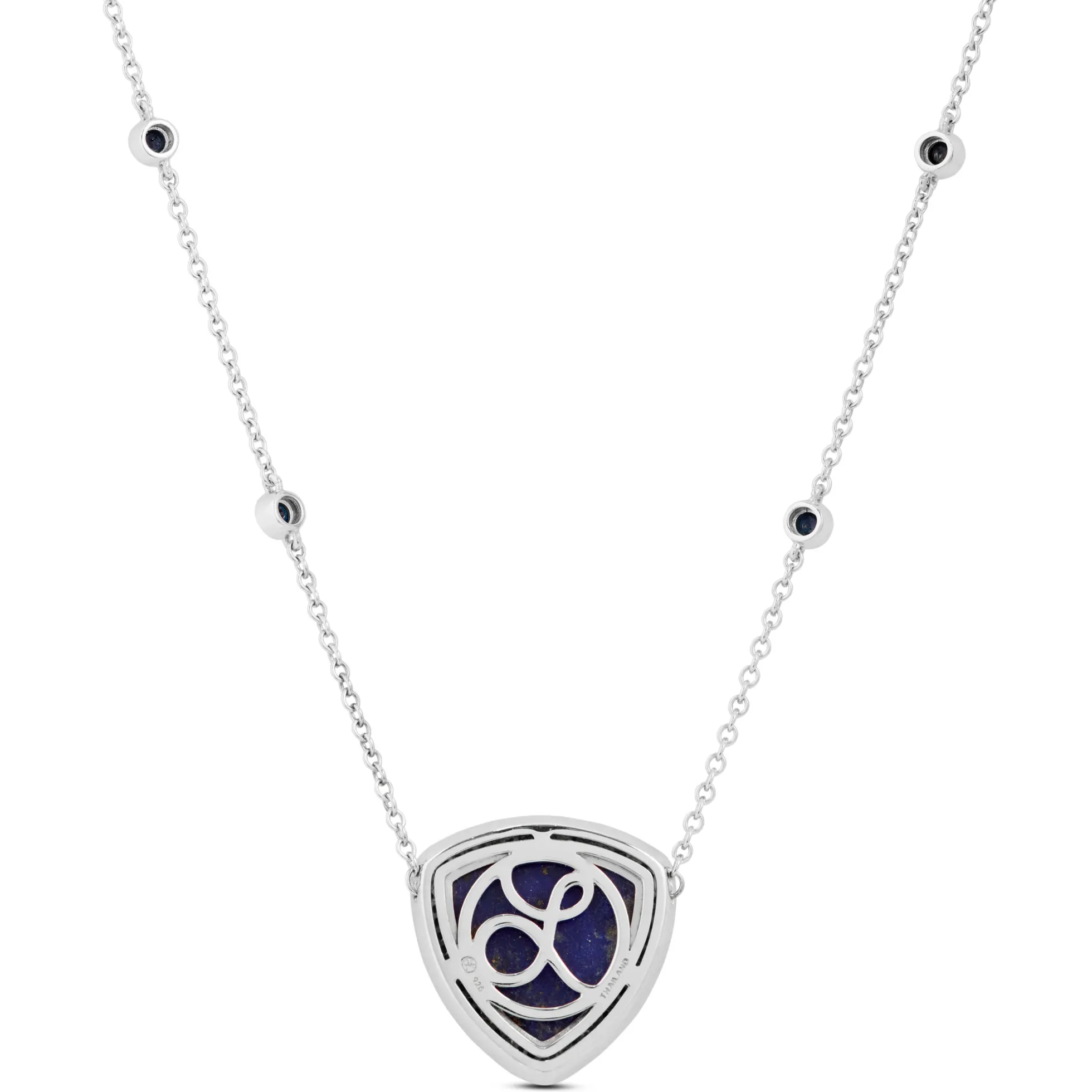 Lapis Lazuli & Black Sapphire Necklace