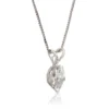 Marquise Diamond Pendant, ⅓ Carat Total Weight, 14K White Gold