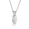 Marquise Diamond Pendant, ¾ Carat Total Weight, 14K White Gold
