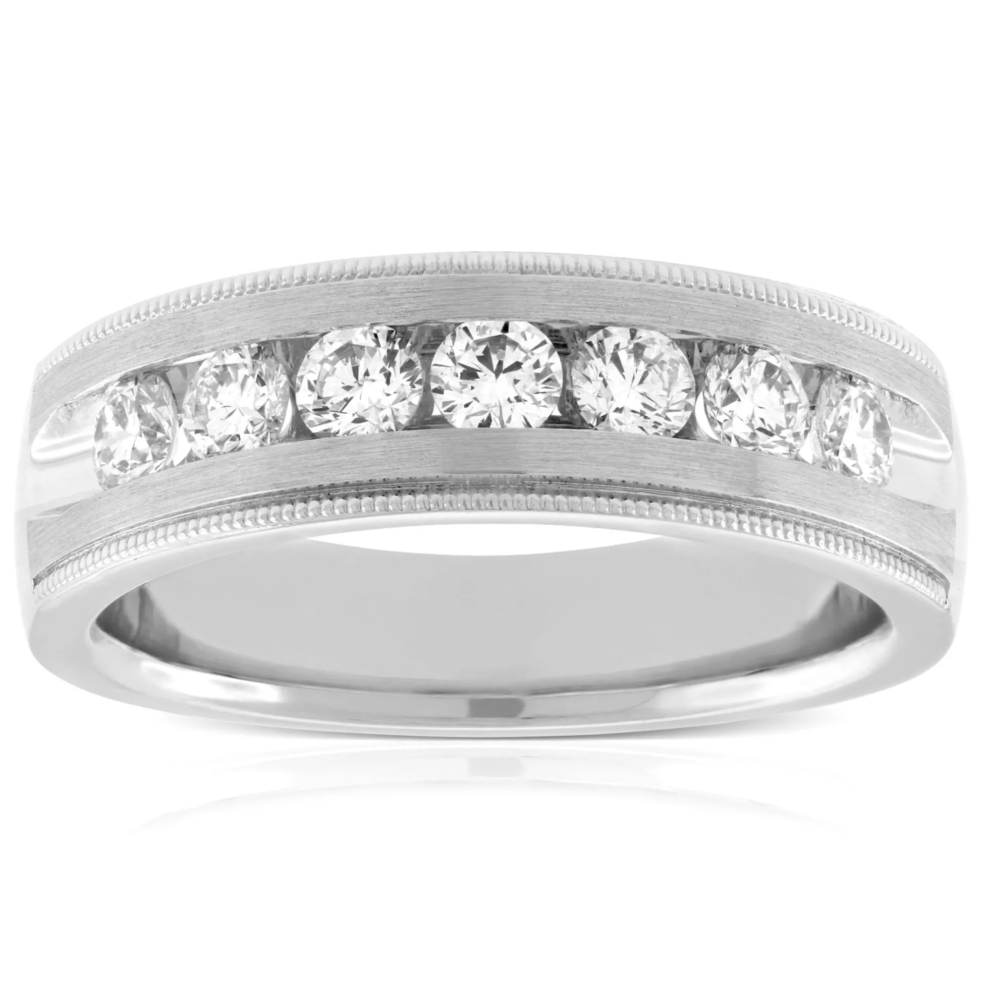 Men's Diamond Wedding Band 14K