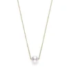 Mikimoto Akoya Cultured Pearl Necklace 8mm, A+, 18K