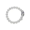 Mikimoto Akoya Cultured Pearl Bracelet in 18K White Gold with Diamond
