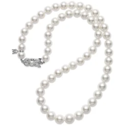 Mikimoto Graduated Akoya Cultured Pearl Strand Necklace 18K, 18"