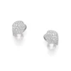 Mikimoto Les Pétales Place Vendôme Diamond and Akoya Cultured Pearl Earrings