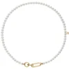 Mikimoto M Code Akoya Cultured Pearl Necklace with 18K Yellow Gold Clasp