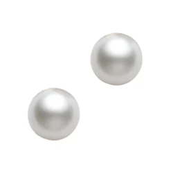 Mikimoto 7MM Akoya Cultured Pearl Earrings AAA, 18K