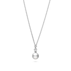 Mikimoto Morning Dew Akoya Cultured Pearl Drop Pendant