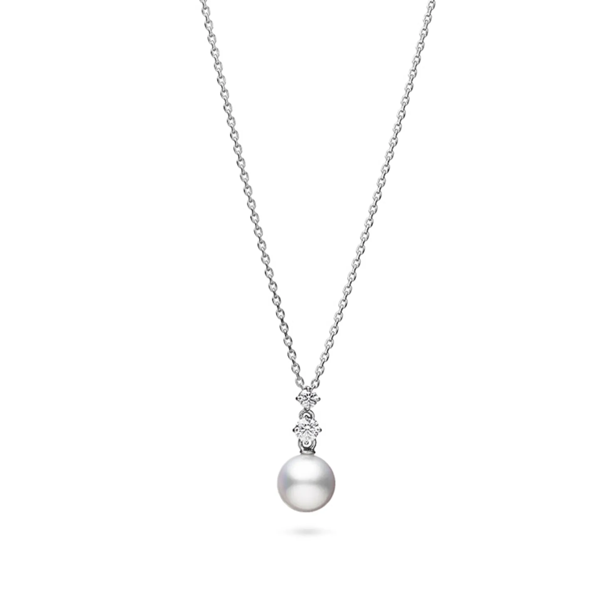 Mikimoto Morning Dew Akoya Cultured Pearl Drop Pendant
