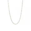 Mikimoto Paperclip Chain Akoya Cultured Pearl Necklace 18K, 24"