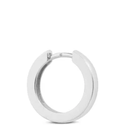 15MM Hinged Hoop Earring in Sterling Silver