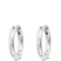 15MM Hoop Earrings in Sterling Silver