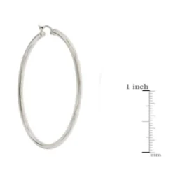 50MM Hoop Earrings 14K