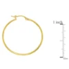 30MM Hoop Earrings, 14K Yellow Gold