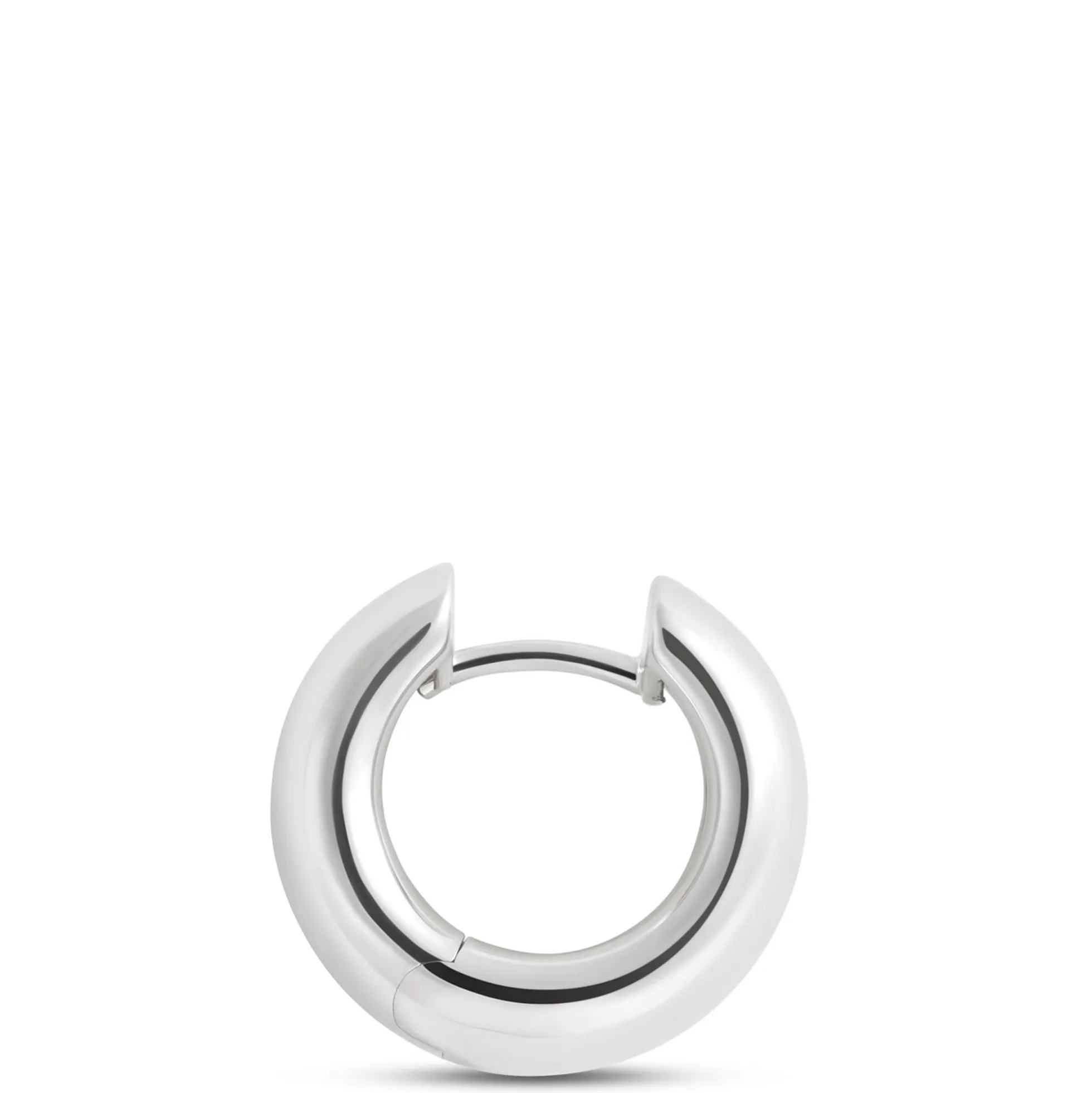 16.5MM Hoop Earrings, Sterling Silver
