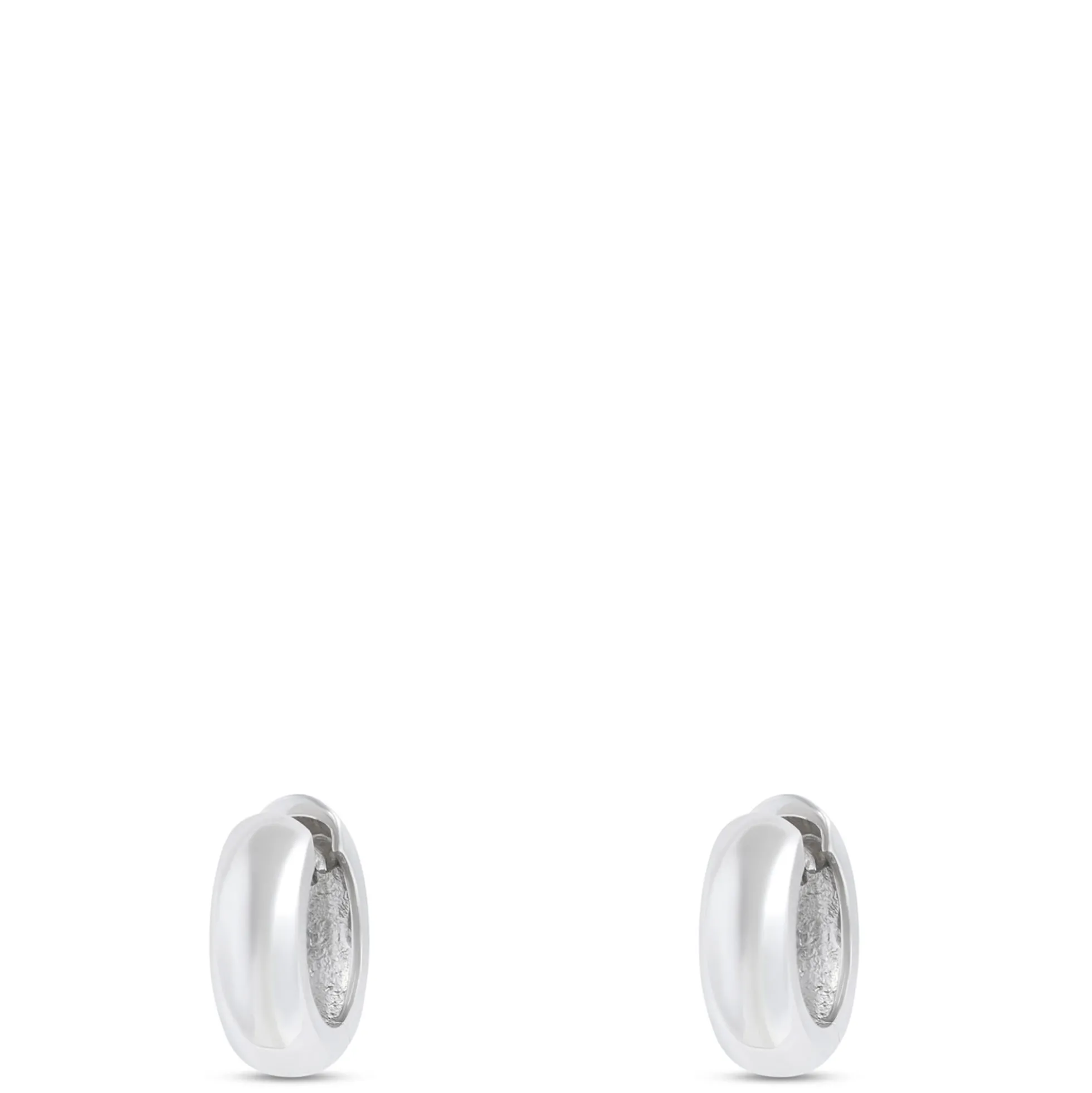 20MM Hoop Earrings, Sterling Silver