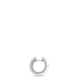 20MM Hoop Earrings, Sterling Silver