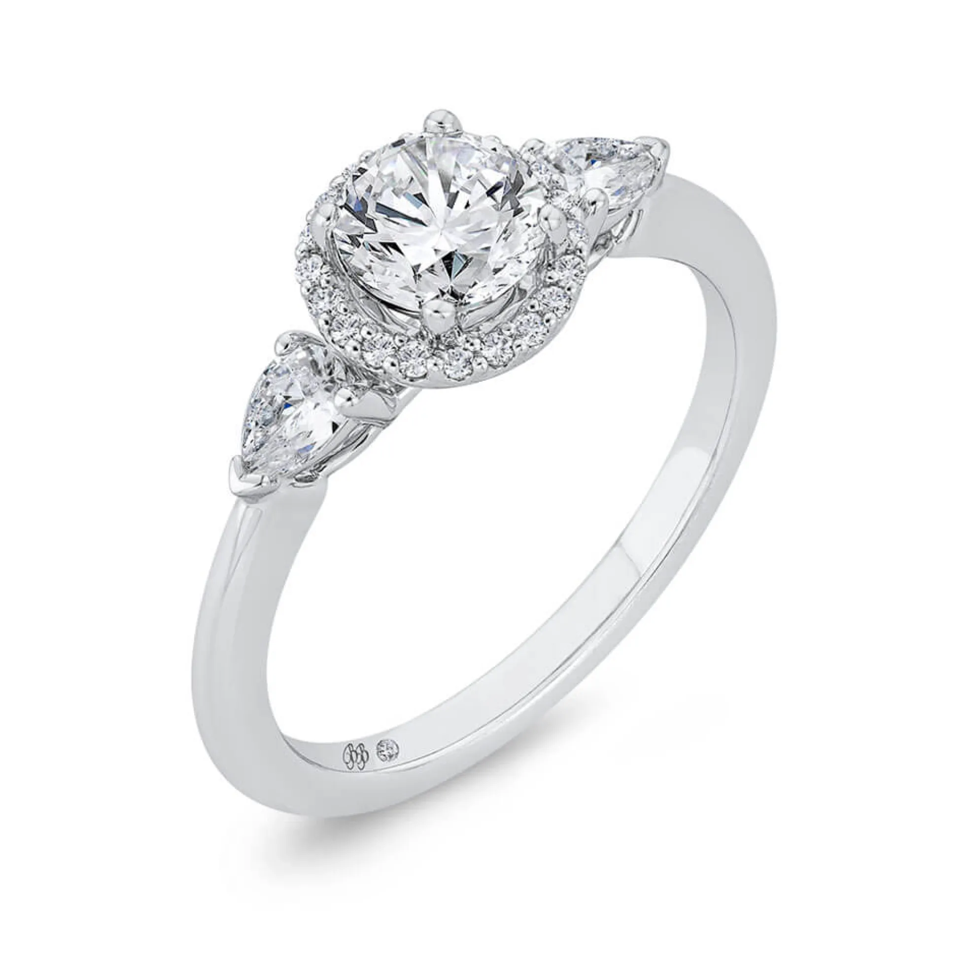Modern Bella Ponte Diamond Engagement Ring Setting