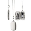 Monica Rich Kosann 20" The "Jane" Locket Necklace, Sterling Silver
