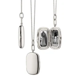 Monica Rich Kosann 20" The "Jane" Locket Necklace, Sterling Silver