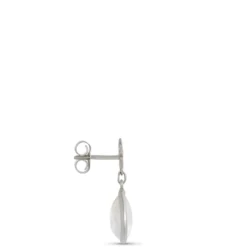 Moonstone Earrings, Sterling Silver