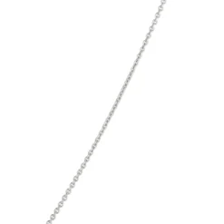 Multi-Colored Sapphire Floral Station Necklace, 14K White Gold