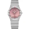 OMEGA Constellation Pink Dial Watch, 28mm