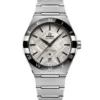 OMEGA Constellation Steel on Steel Gray Dial Watch, 41mm