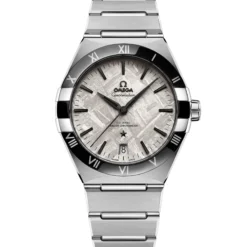 OMEGA Constellation Steel on Steel Gray Dial Watch, 41mm