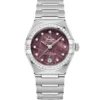 OMEGA Constellation Steel on Steel Purple Dial Watch, 29mm