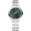 OMEGA Prestige De Ville Steel Green Dial Watch, 27.5mm