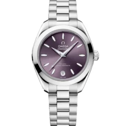 OMEGA Seamaster Aqua Terra 150M Purple Dial Watch, 30mm