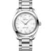 OMEGA Seamaster Aqua Terra Steel on Steel White Dial Watch, 28mm
